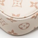 AAA Replica Louis Vuitton LV IVY WALLET ON CHAIN MONOGRAM CANVAS BEIGE/ CREAM GHW