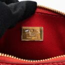 AAA Replica Louis Vuitton LV ALMA BB LIMITED EDITION VERNI MIROIR PATENT RED/MONOGRAM CANVAS GHW
