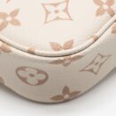 AAA Replica Louis Vuitton LV IVY WALLET ON CHAIN MONOGRAM CANVAS BEIGE/ CREAM GHW