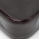 AAA Replica Louis Vuitton LV SOBE CLUTCH PATENT LEATHER DARK PURPLE GHW
