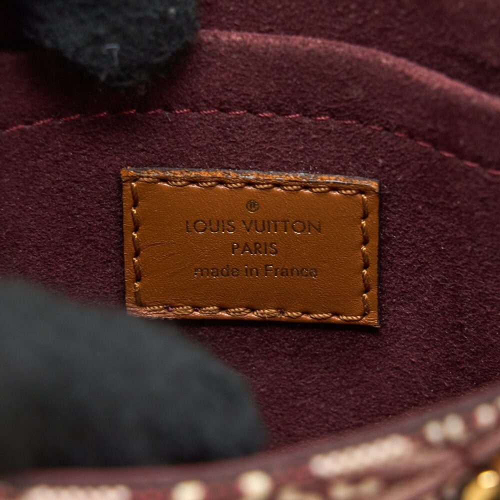 AAA Replica Louis Vuitton LV SINCE 1854 SAC PLAT CANVAS RED MULTICOLOUR GHW