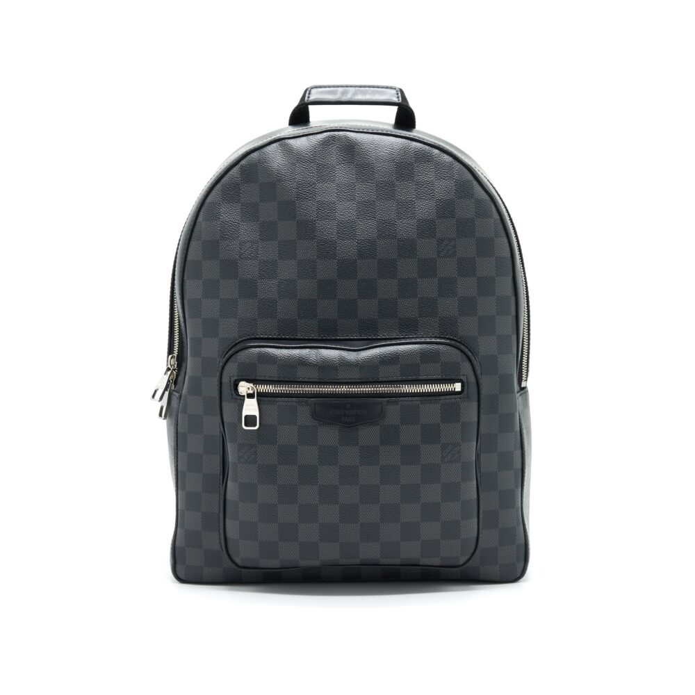 AAA Replica Louis Vuitton LV JOSH BACKPACK DAMIER GRAPHITE