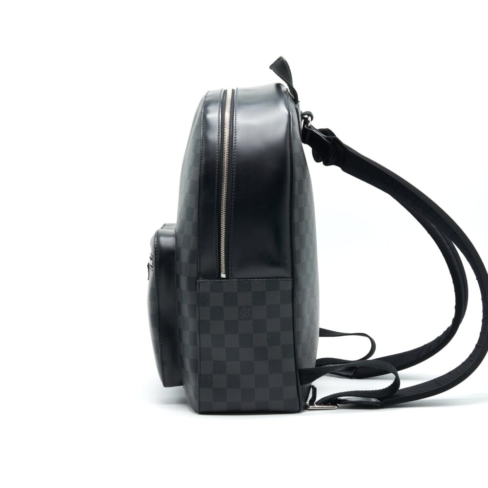 AAA Replica Louis Vuitton LV JOSH BACKPACK DAMIER GRAPHITE