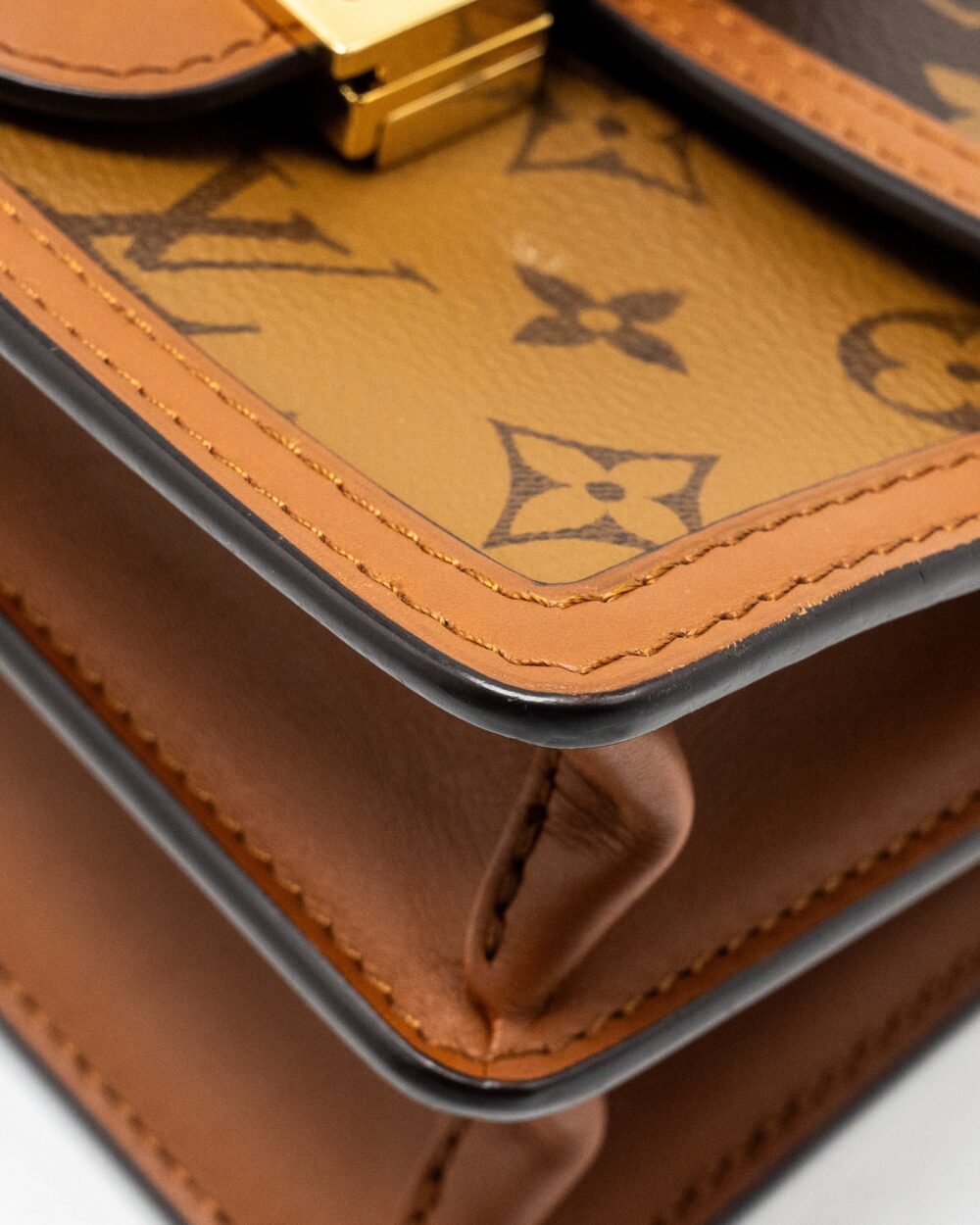 AAA Replica Louis Vuitton LV MINI DAUPHINE MONOGRAM CANVAS GHW