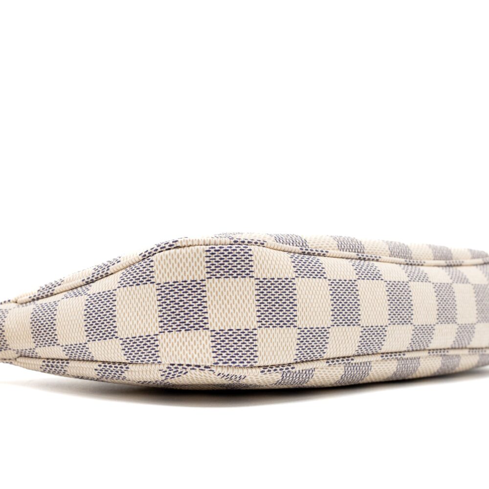 AAA Replica Louis Vuitton LV POCHETTE ACCESSORIES DAMIER AZUR CANVAS GHW (NEW VERSION)