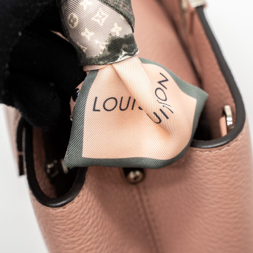 AAA Replica Louis Vuitton LV CAPUCINES BB TAURILLON CALFSKIN LIGHT PINK SHW