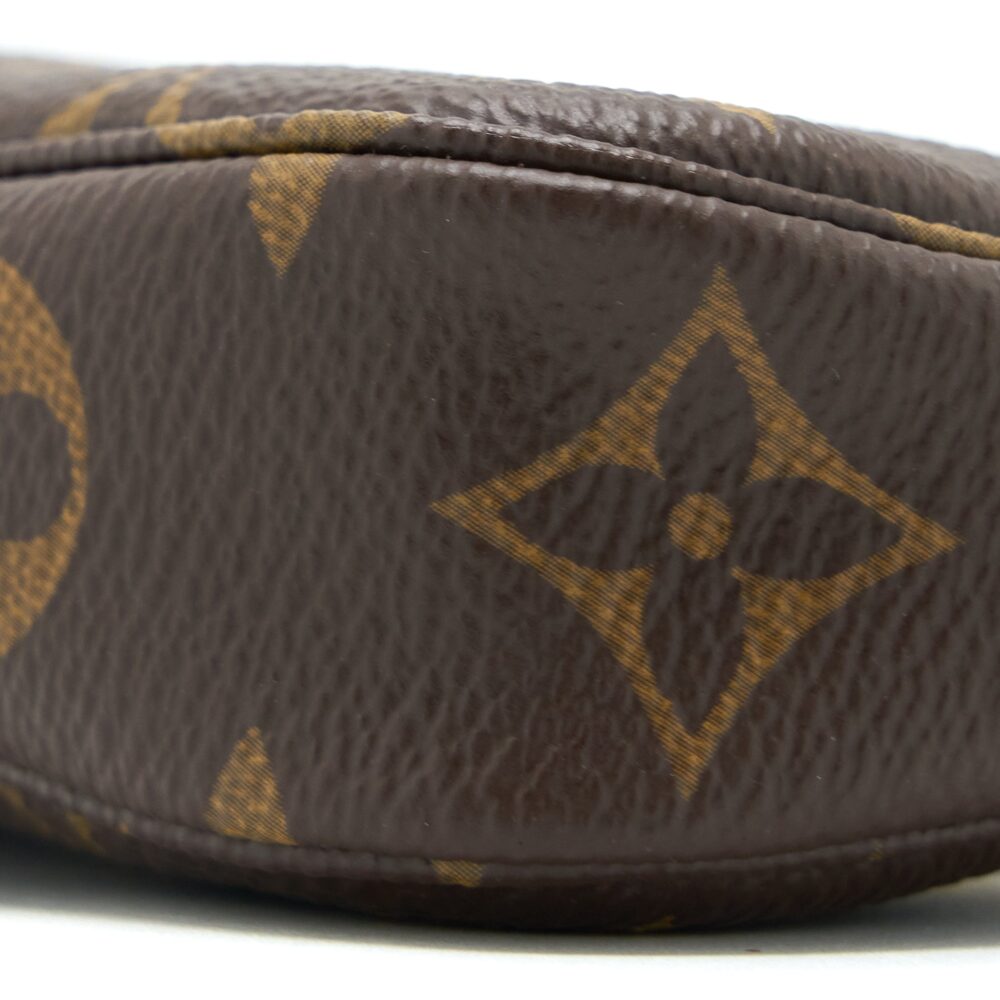 AAA Replica Louis Vuitton LV MINI POCHETTE MONOGRAM CANVAS GHW