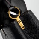 AAA Replica Louis Vuitton LV CAPUCINES BB TAURILLON CALFSKIN BLACK GHW