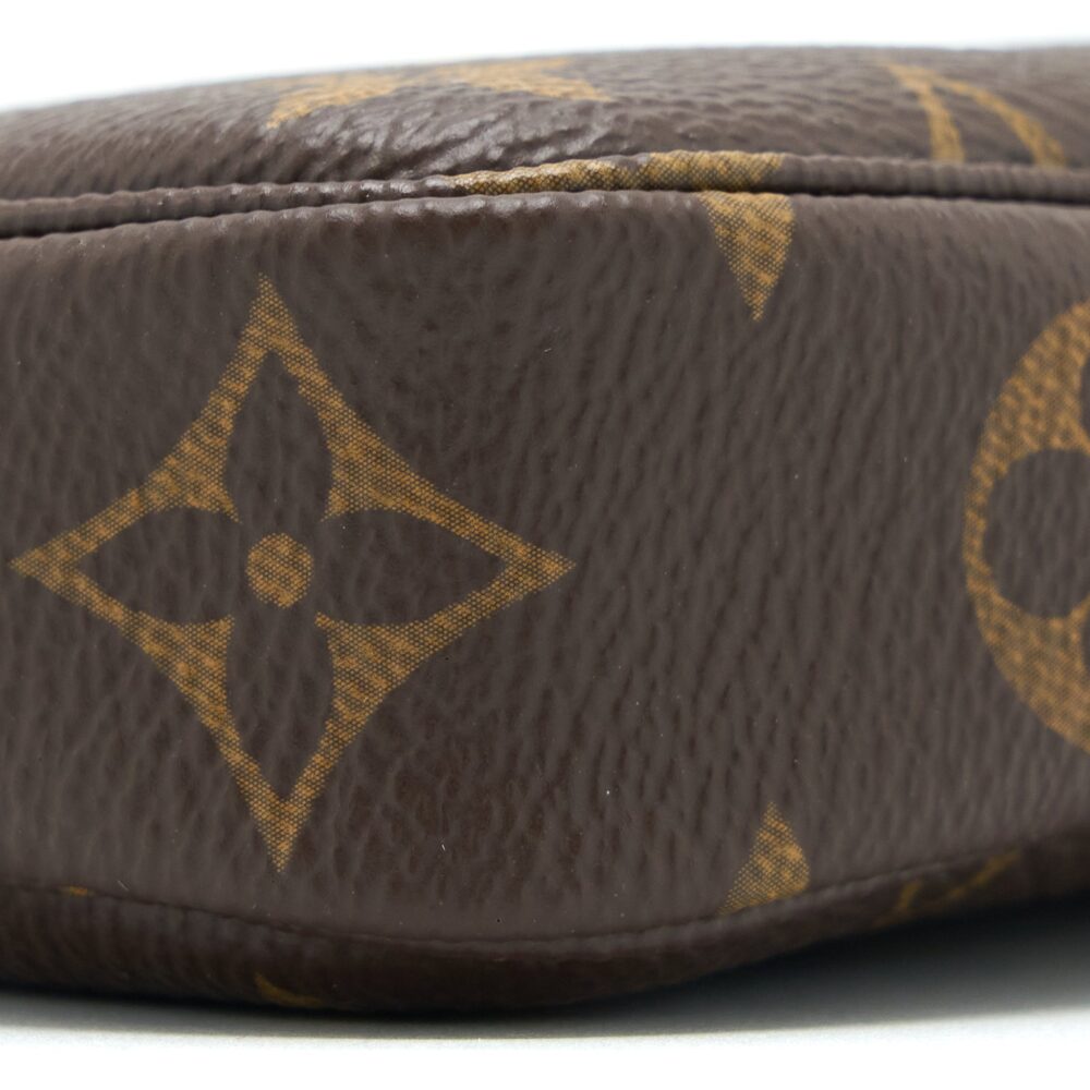AAA Replica Louis Vuitton LV MINI POCHETTE MONOGRAM CANVAS GHW