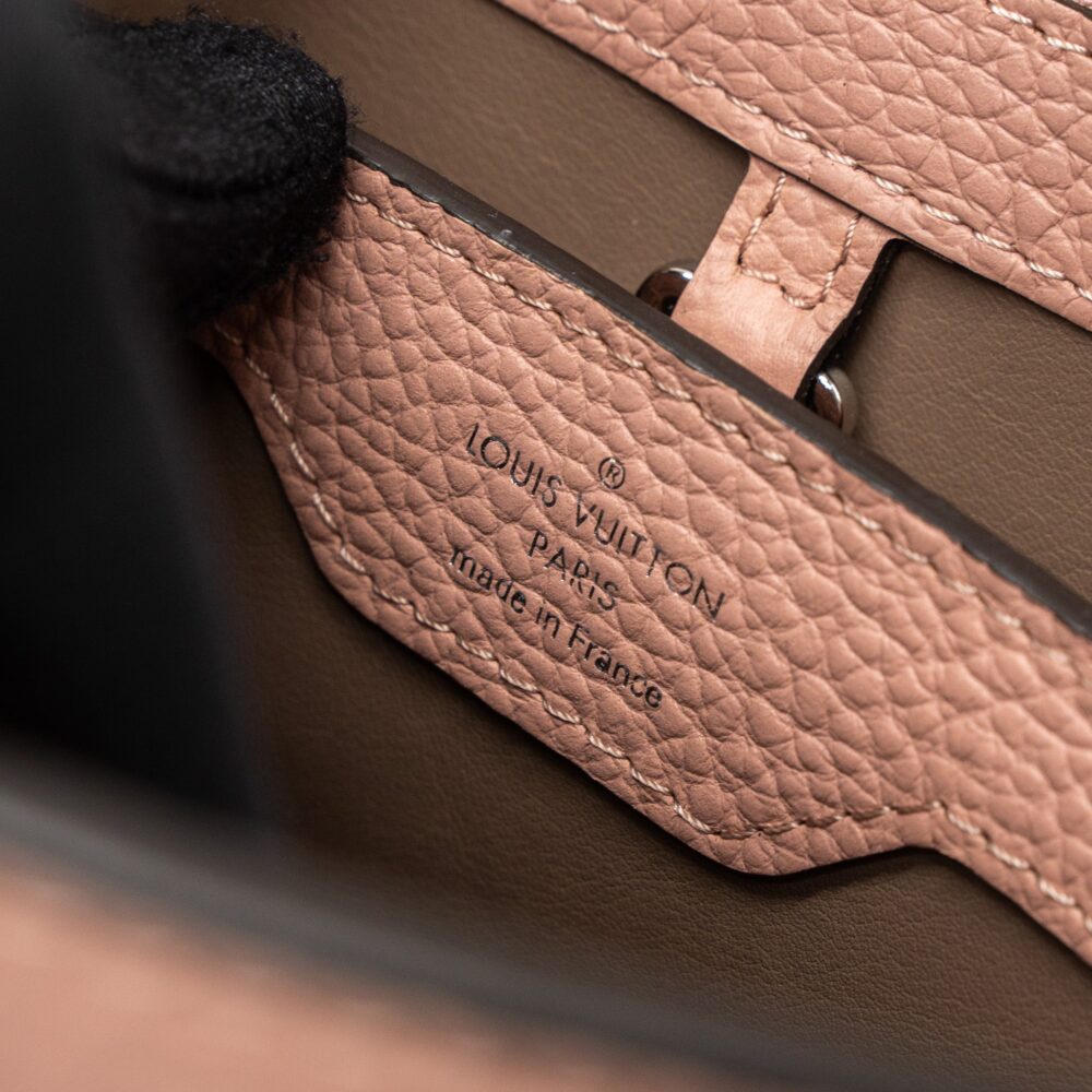 AAA Replica Louis Vuitton LV CAPUCINES BB TAURILLON CALFSKIN LIGHT PINK SHW