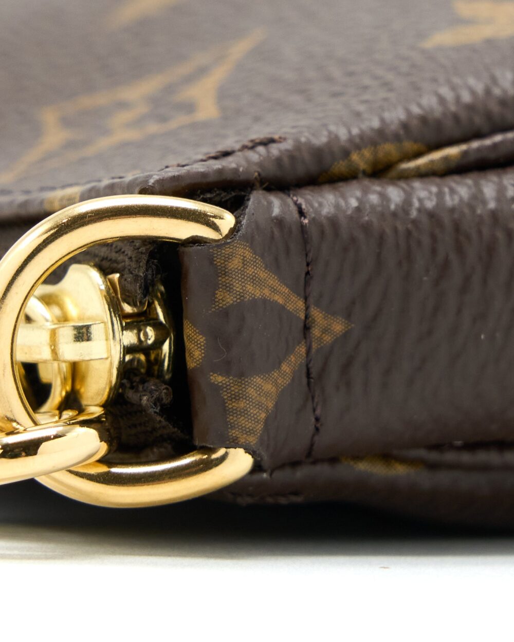 AAA Replica Louis Vuitton LV MINI POCHETTE MONOGRAM CANVAS GHW