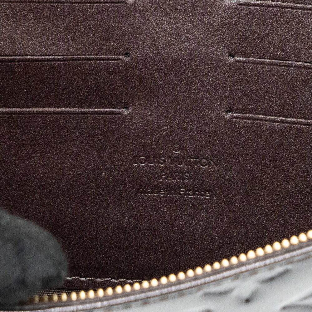 AAA Replica Louis Vuitton LV VINTAGE SUNSET BOULEVARD CLUTCH MONOGRAM/PATENT RED GHW