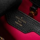 AAA Replica Louis Vuitton LV CAPUCINES BB TAURILLON CALFSKIN BLACK GHW