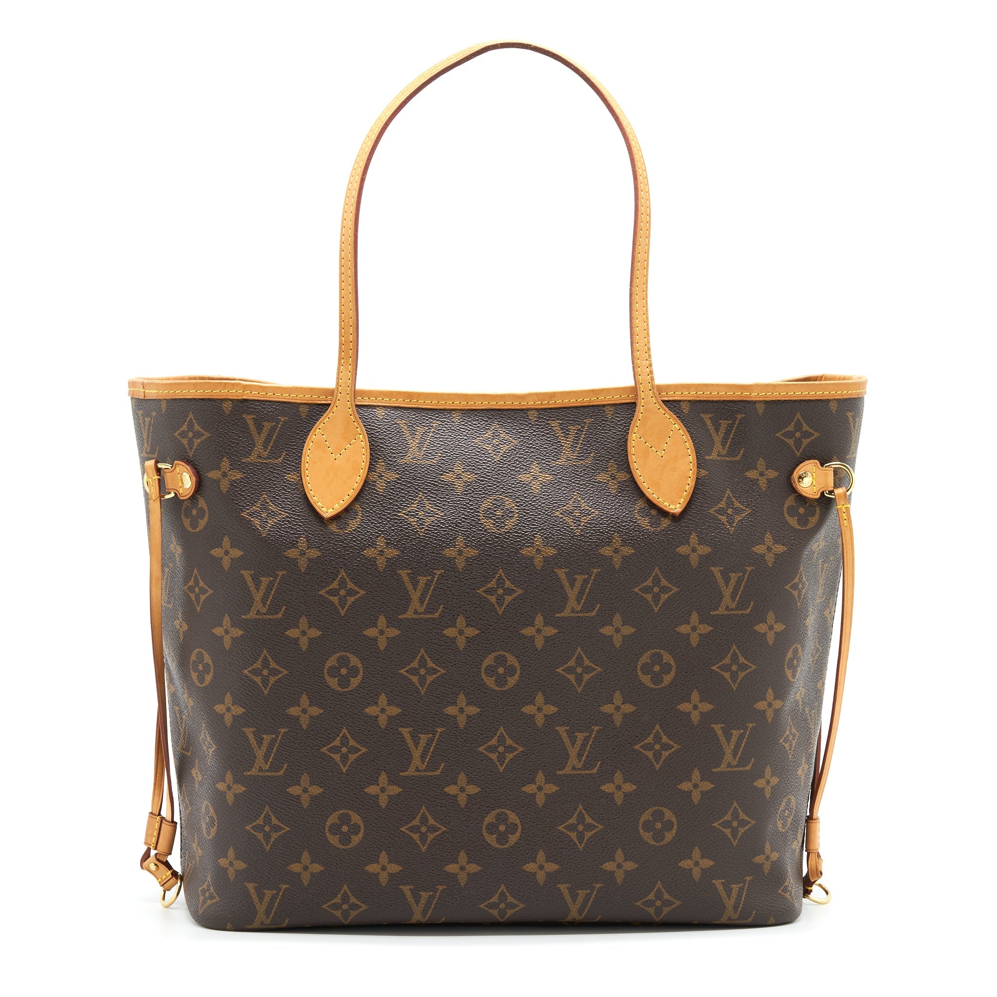 AAA Replica Louis Vuitton LV NEVERFULL MM MONOGRAM CANVAS BEIGE