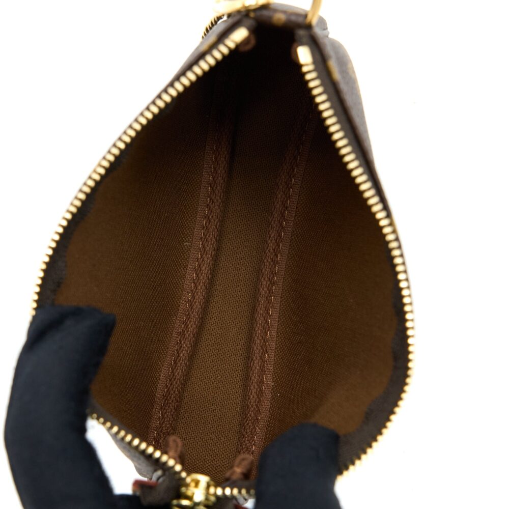 AAA Replica Louis Vuitton LV MINI POCHETTE MONOGRAM CANVAS GHW