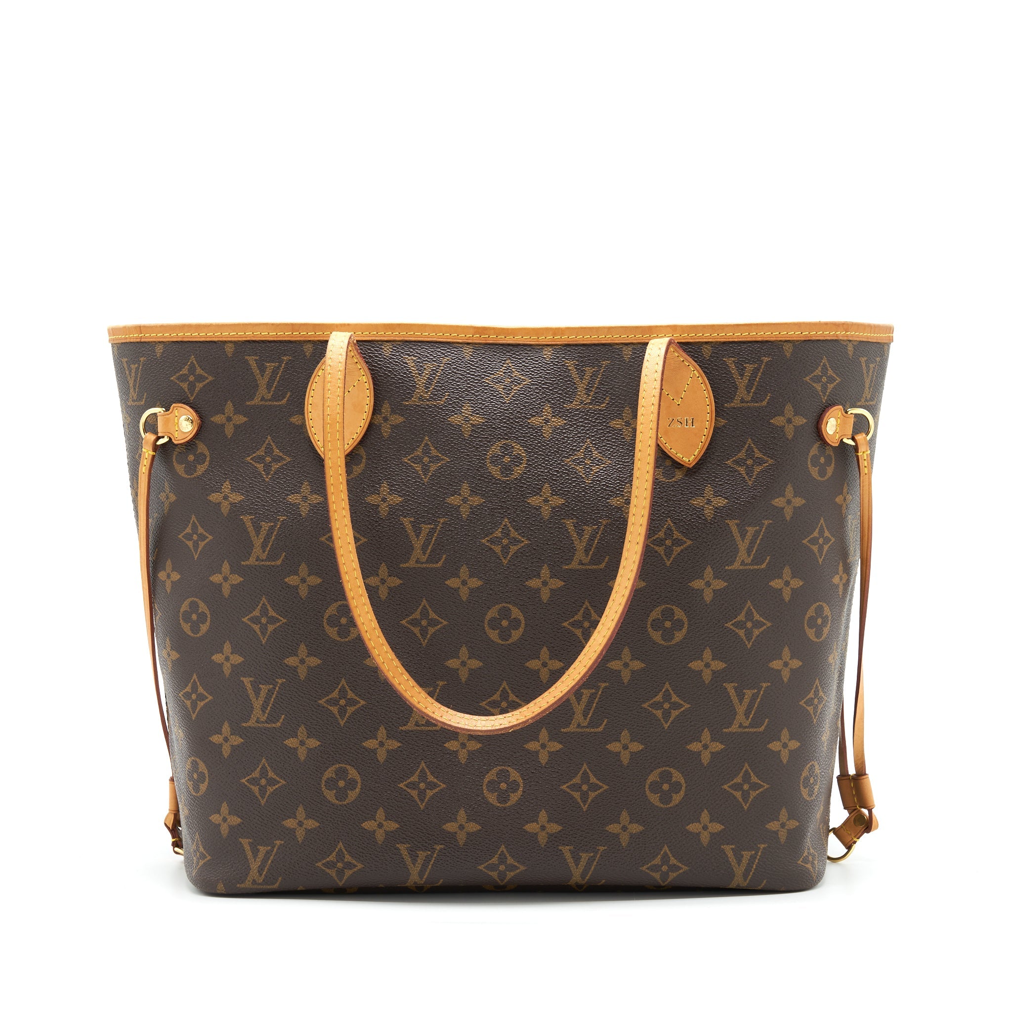 AAA Replica Louis Vuitton LV NEVERFULL MM MONOGRAM CANVAS BEIGE