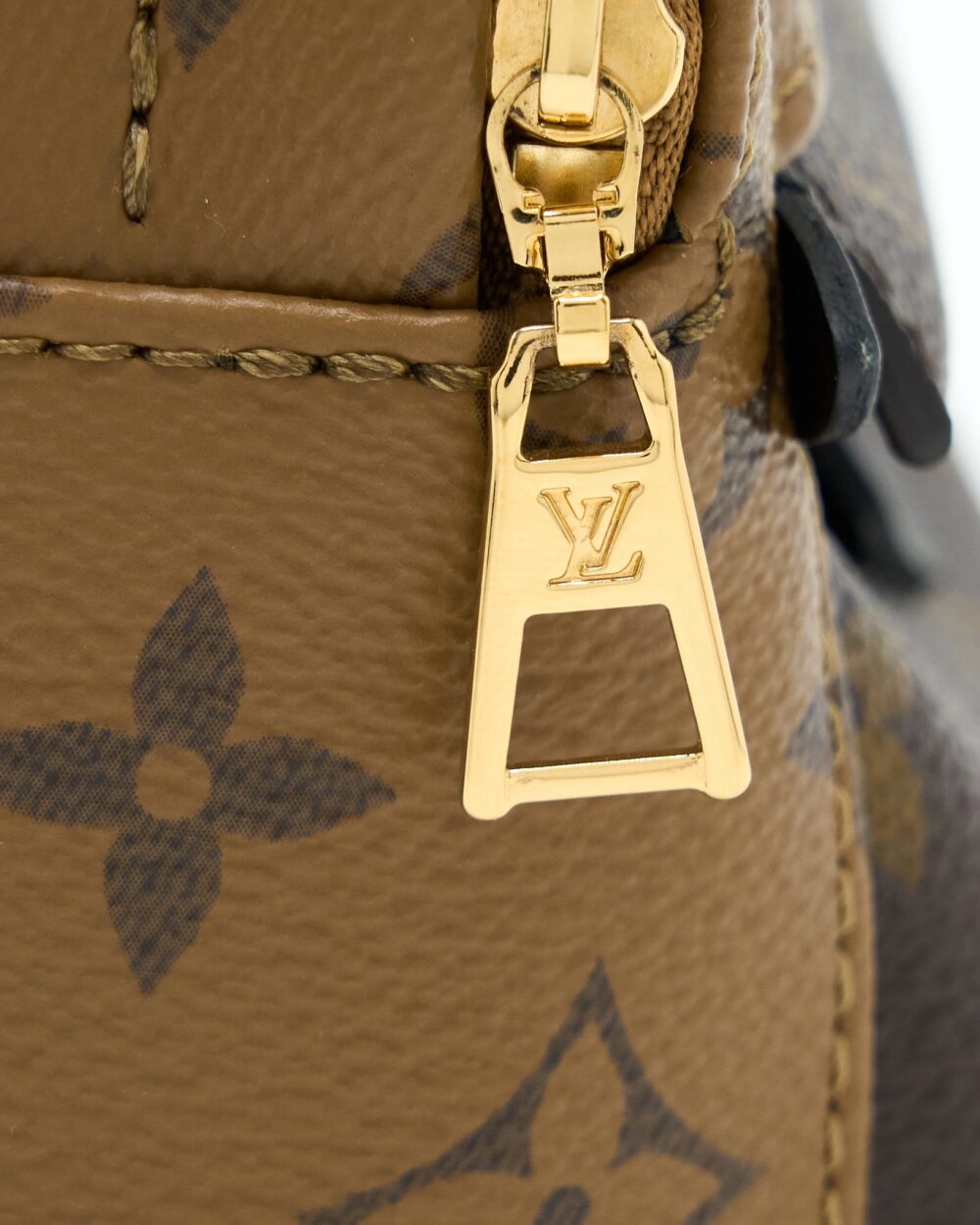 AAA Replica Louis Vuitton LV PALM SPRINGS MINI BACKPACK MONOGRAM REVERSE CANVAS GHW