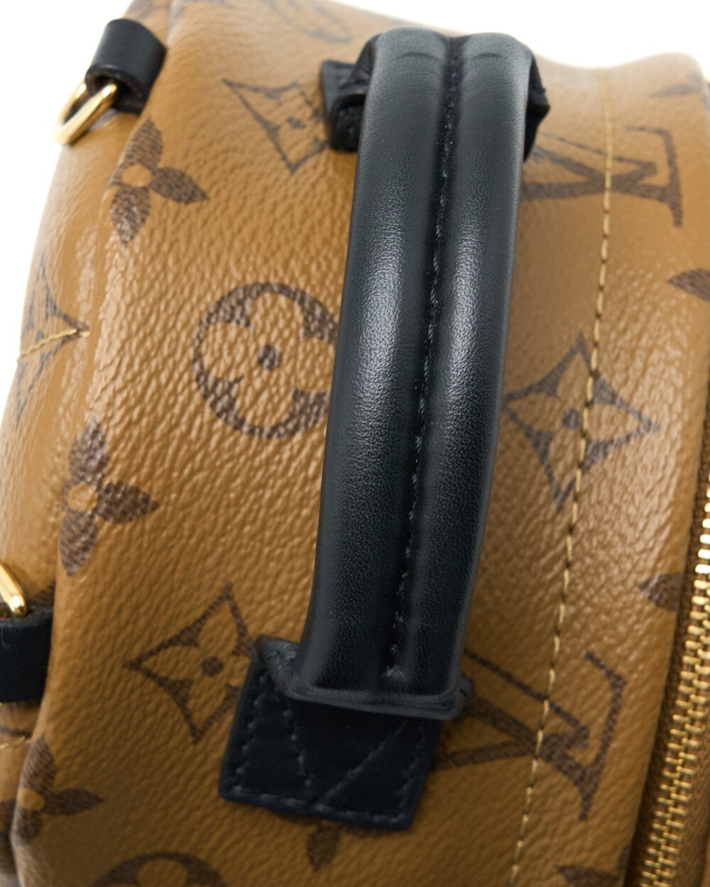 AAA Replica Louis Vuitton LV PALM SPRINGS MINI BACKPACK MONOGRAM REVERSE CANVAS GHW