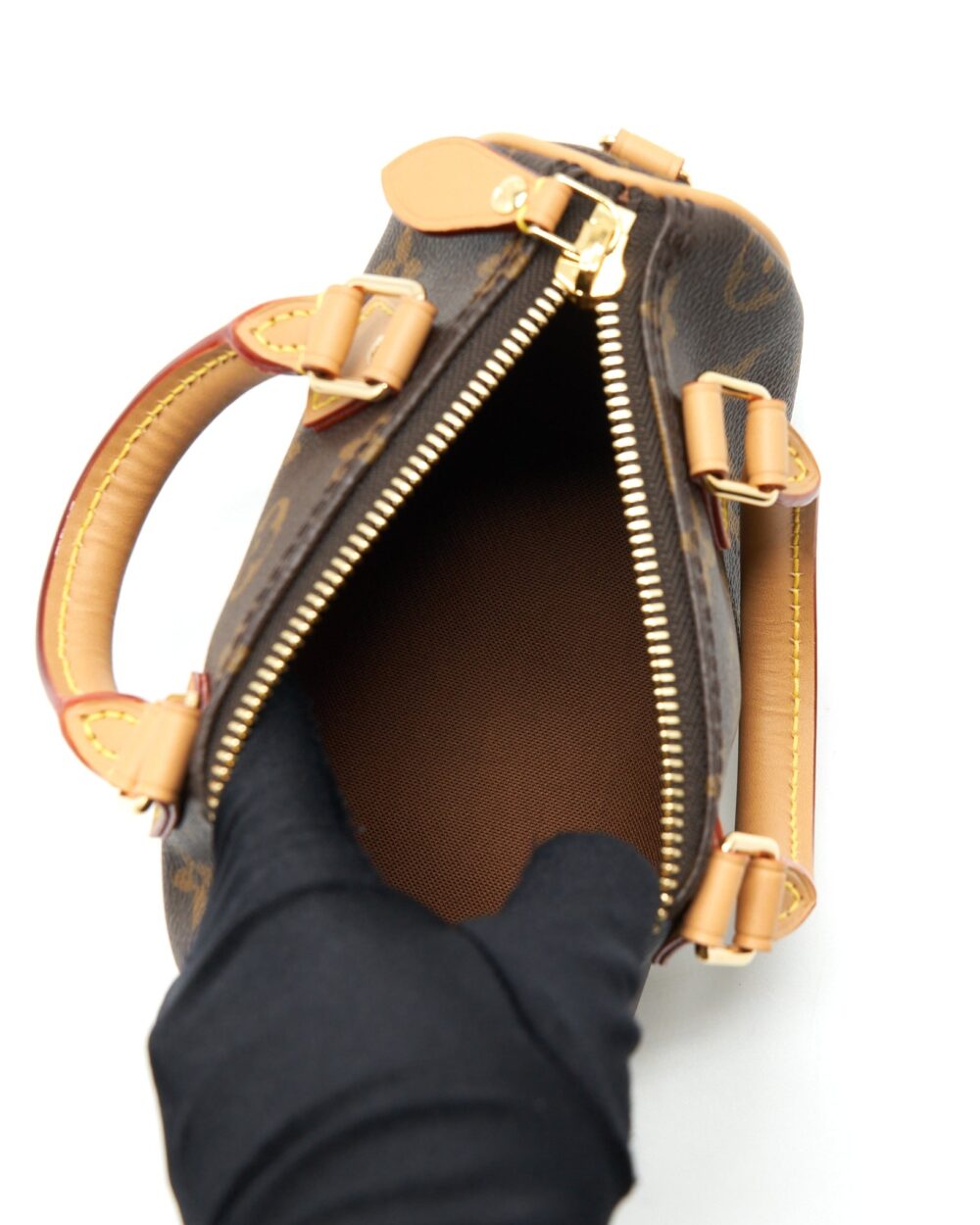 AAA Replica Louis Vuitton LV NANO SPEEDY MONOGRAM CANVAS NEW VERSION
