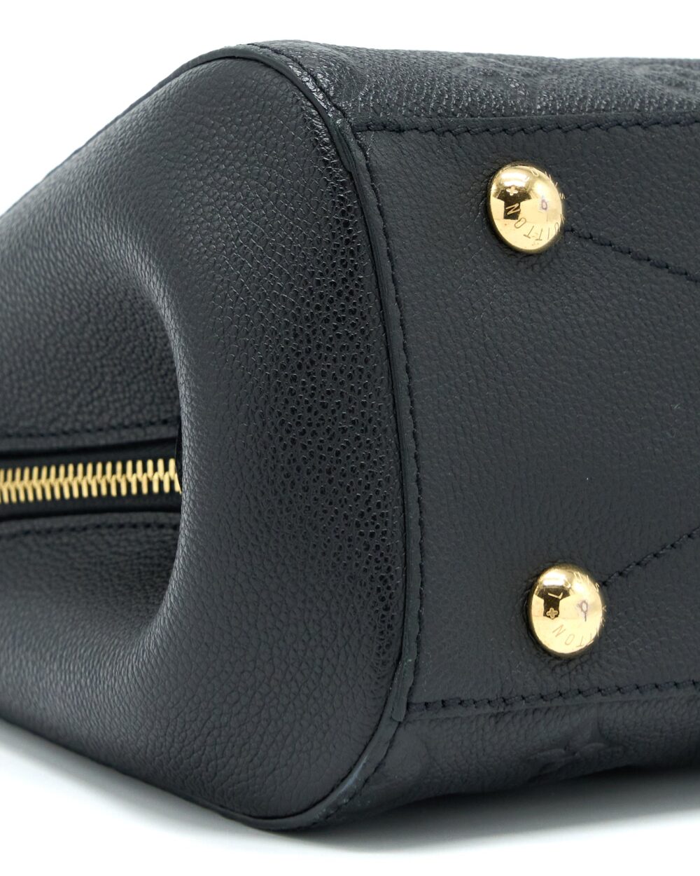 AAA Replica Louis Vuitton LV MONTAIGNE BB MONOGRAM EMPRENITE BLACK GHW