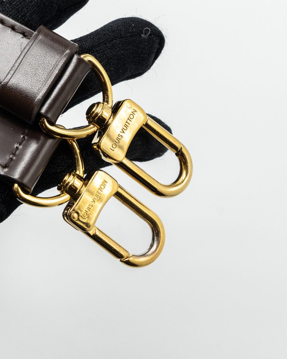 AAA Replica Louis Vuitton LV SPEEDY BANDOULIERE 30 DAMIER EBENE GHW