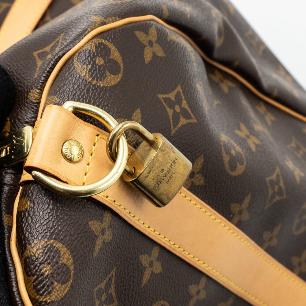 AAA Replica Louis Vuitton LV KEEPALL BANDOULIRE 50 MONOGRAM CANVAS GHW
