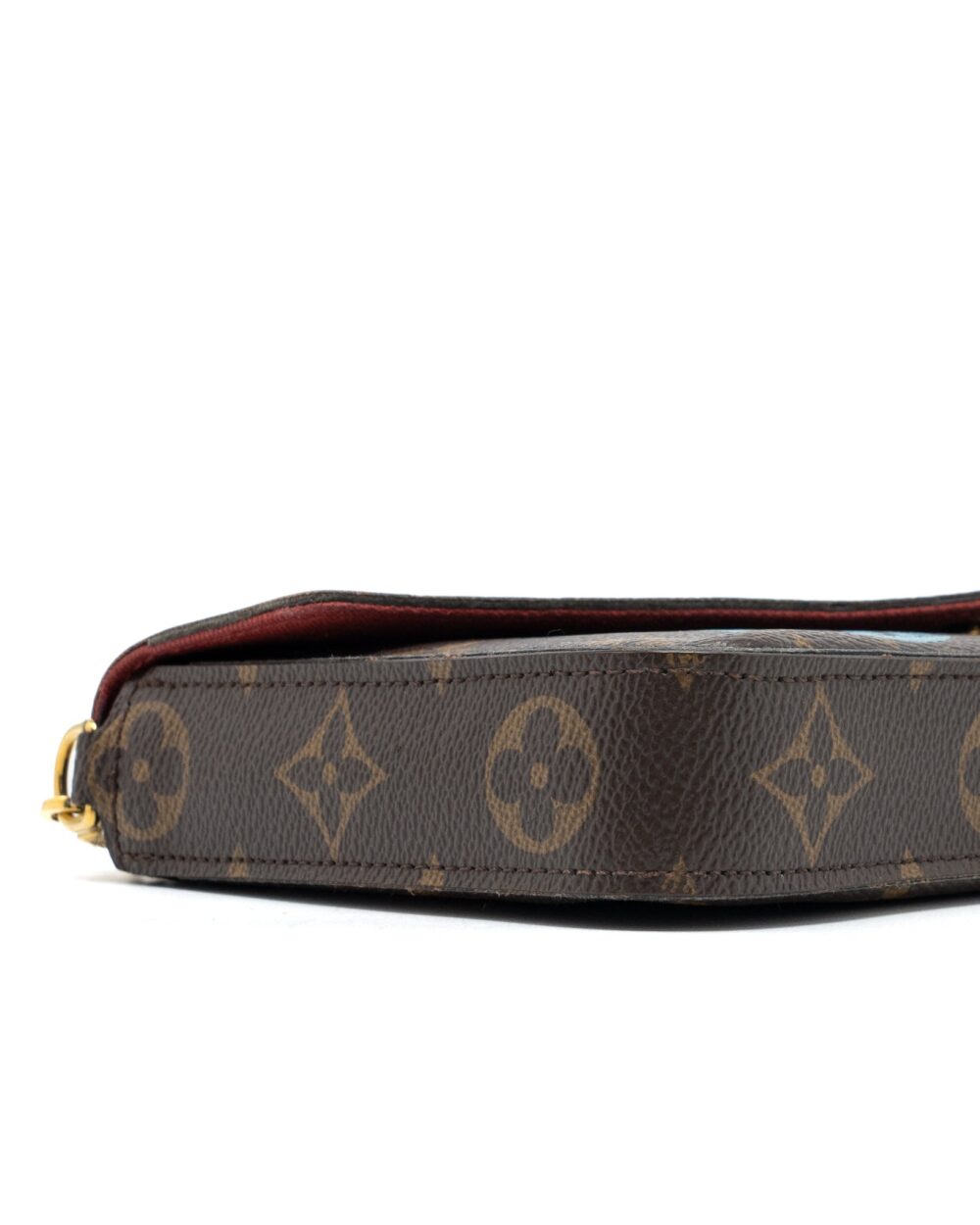 AAA Replica Louis Vuitton LV FÉLICIE POCHETTE LIMITED EDITION MONOGRAM CANVAS GHW