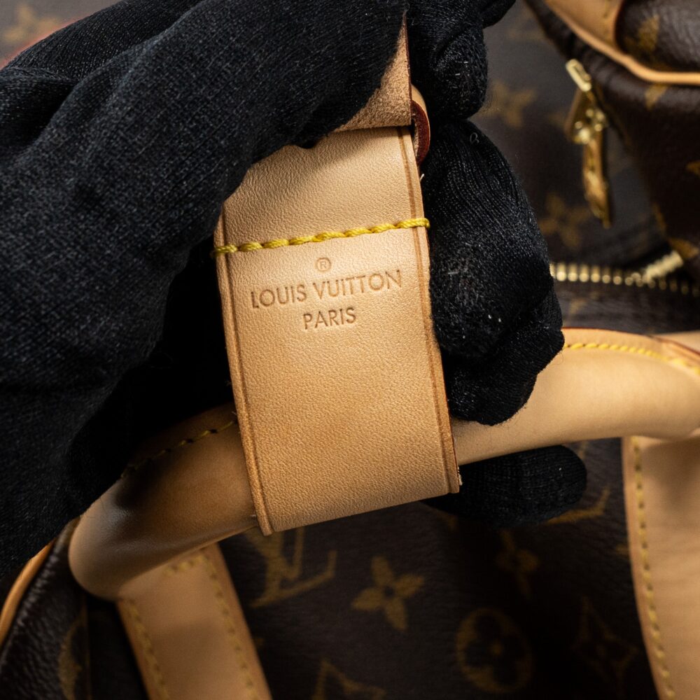 AAA Replica Louis Vuitton LV KEEPALL BANDOULIRE 50 MONOGRAM CANVAS GHW