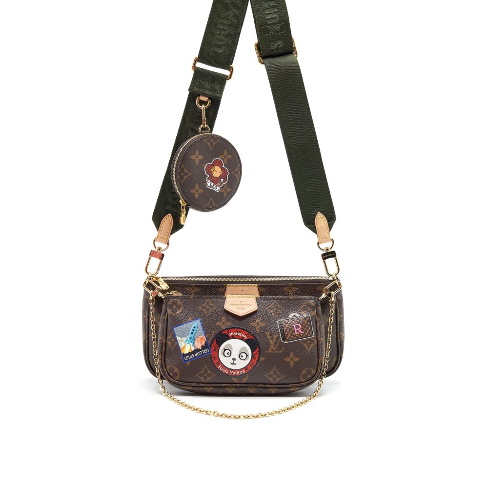 AAA Replica Louis Vuitton LV MULTI POCHETTE ACCESSORIES MY LV WORLD TOUR