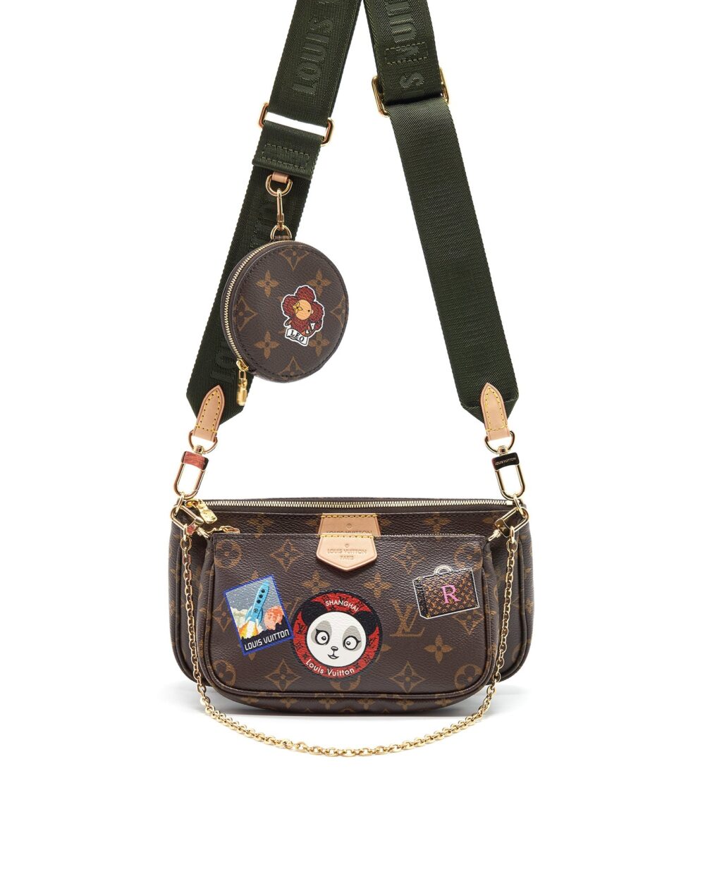 AAA Replica Louis Vuitton LV MULTI POCHETTE ACCESSORIES MY LV WORLD TOUR