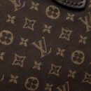 AAA Replica Louis Vuitton LV VINTAGE NEVERFULL MM FABRIC DARK BROWN GHW