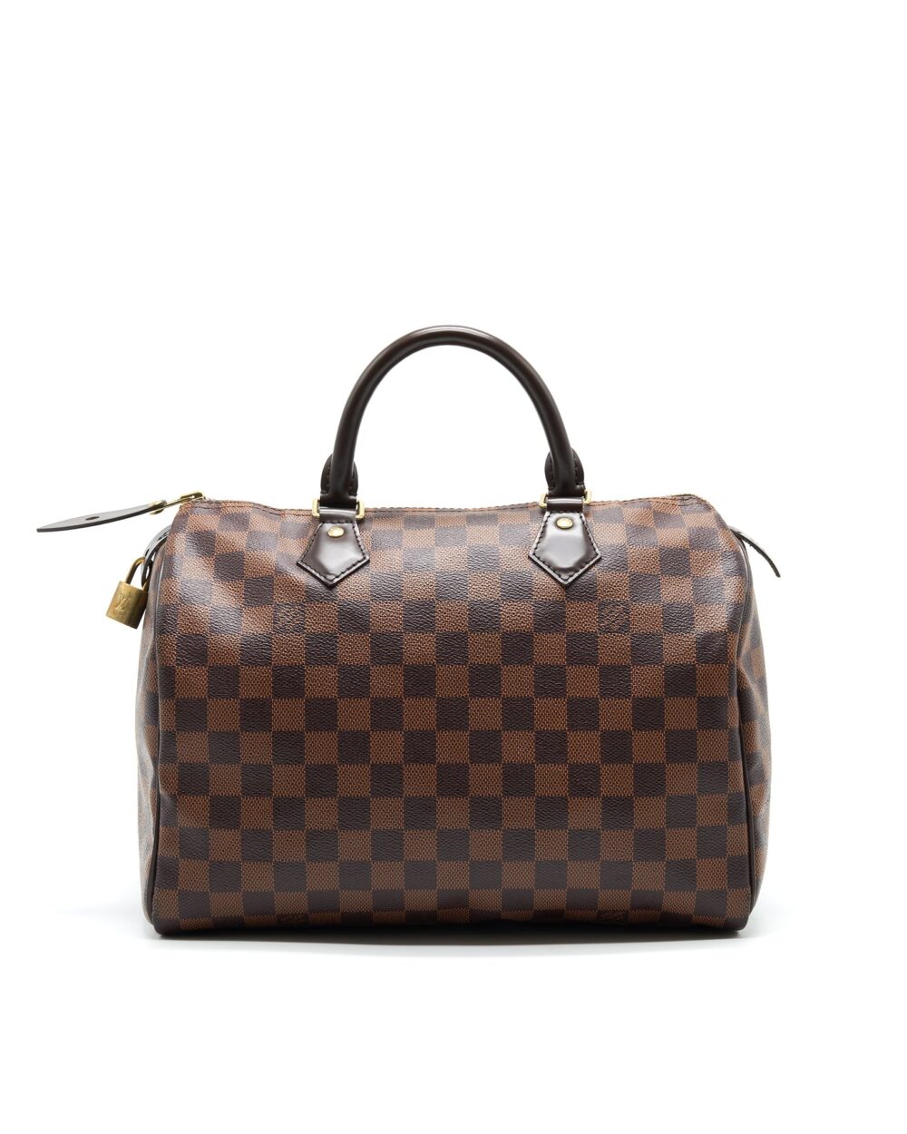 AAA Replica Louis Vuitton LV SPEEDY 30 DAMIER EBENE CANVAS