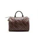 AAA Replica Louis Vuitton LV SPEEDY 30 DAMIER EBENE CANVAS