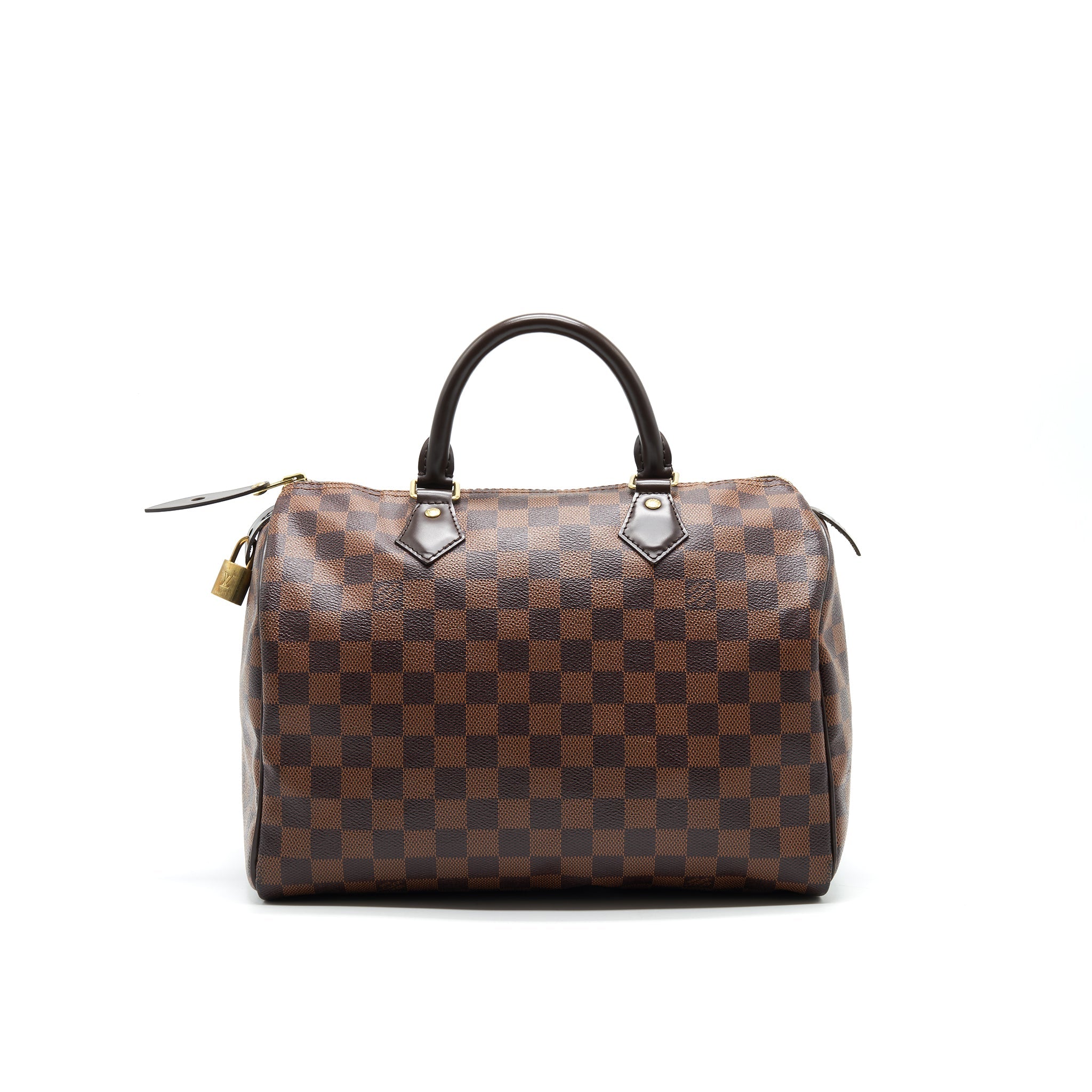 AAA Replica Louis Vuitton LV SPEEDY 30 DAMIER EBENE CANVAS