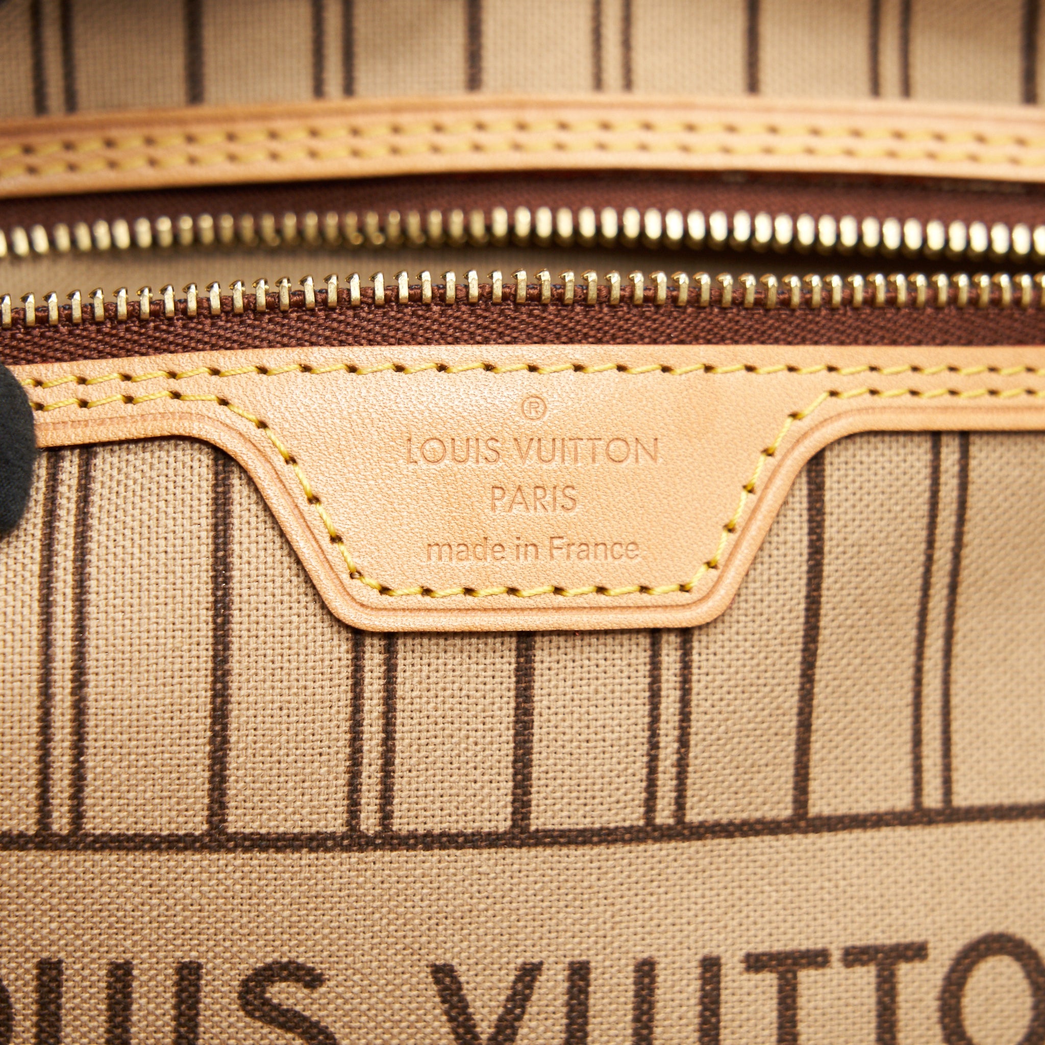 AAA Replica Louis Vuitton LV NEVERFULL MM MONOGRAM CANVAS BEIGE
