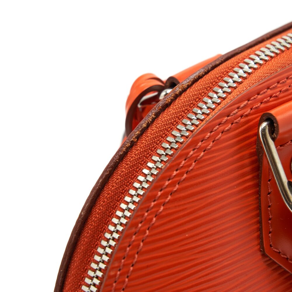 AAA Replica Louis Vuitton LV ALMA BB EPI ORANGE SHW