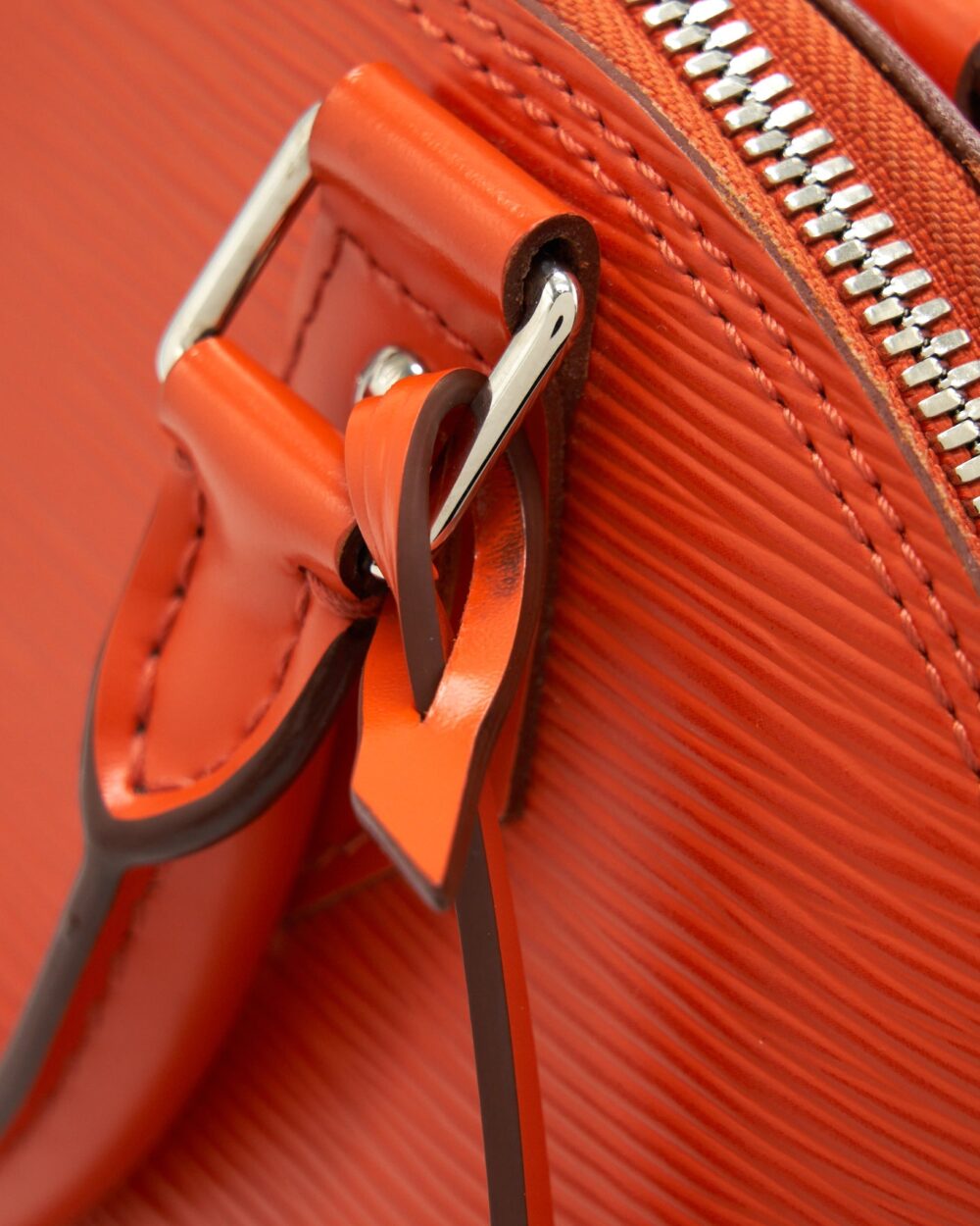 AAA Replica Louis Vuitton LV ALMA BB EPI ORANGE SHW