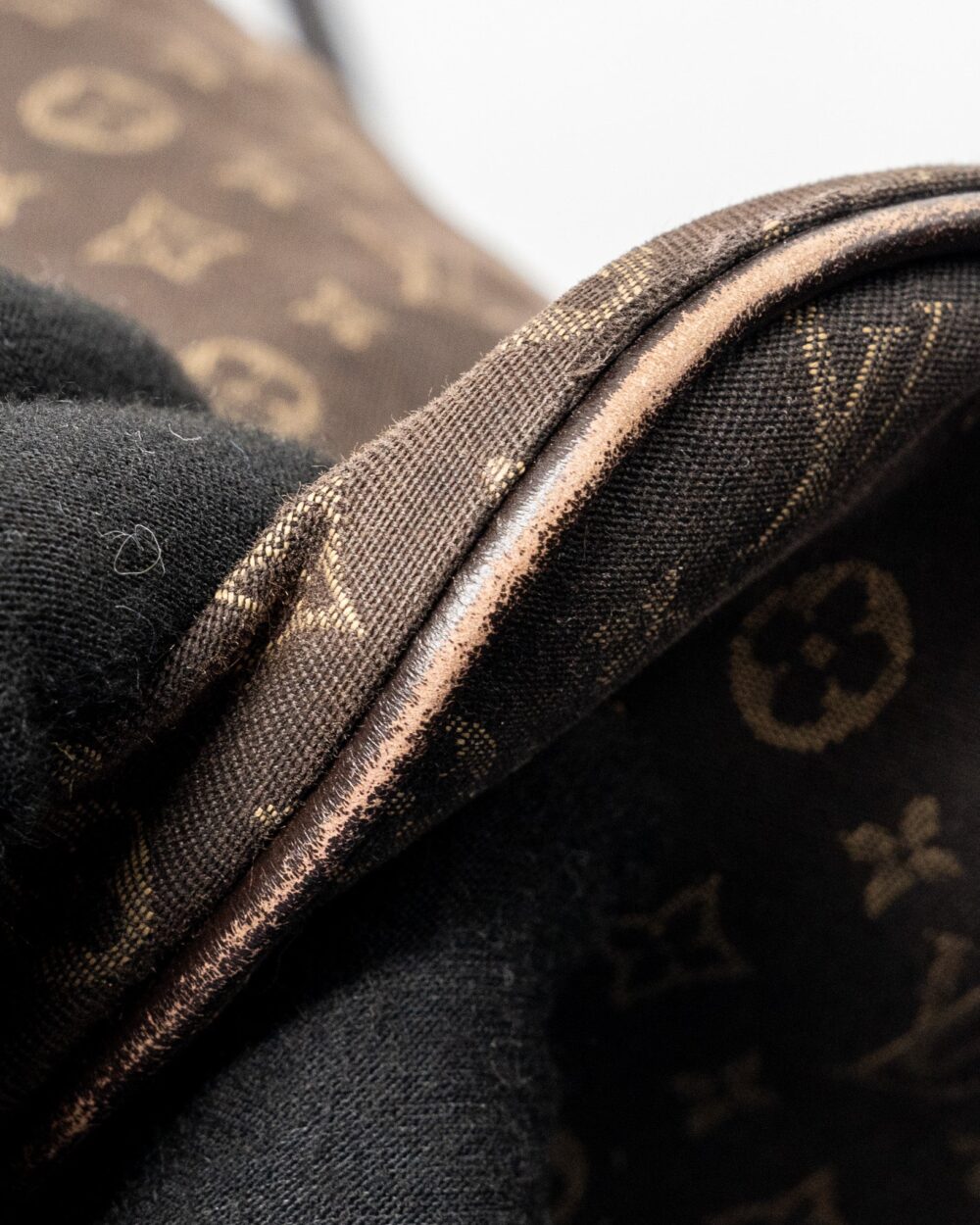 AAA Replica Louis Vuitton LV VINTAGE NEVERFULL MM FABRIC DARK BROWN GHW