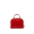 AAA Replica Louis Vuitton LV ALMA BB IN PATENT LEATHER RED
