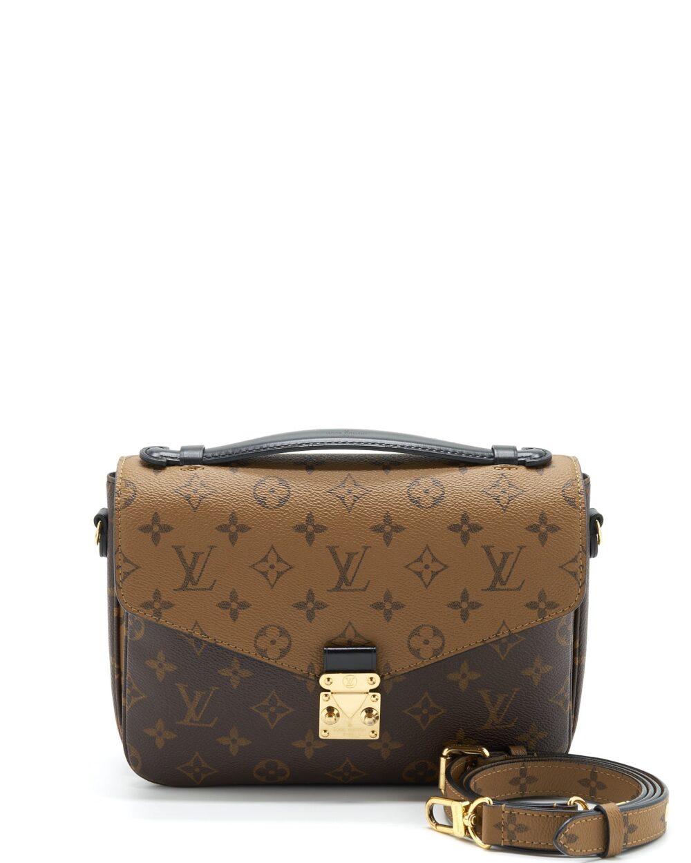 AAA Replica Louis Vuitton LV POCHETTE MÉTIS REVERSE MONOGRAM CANVAS GHW