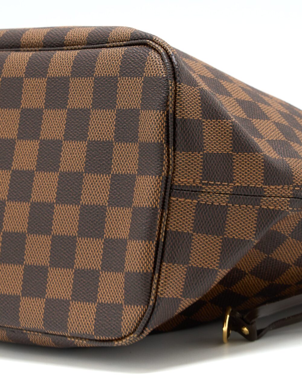 AAA Replica Louis Vuitton LV NEVERFULL MM DAMIER EBENE CANVAS GHW