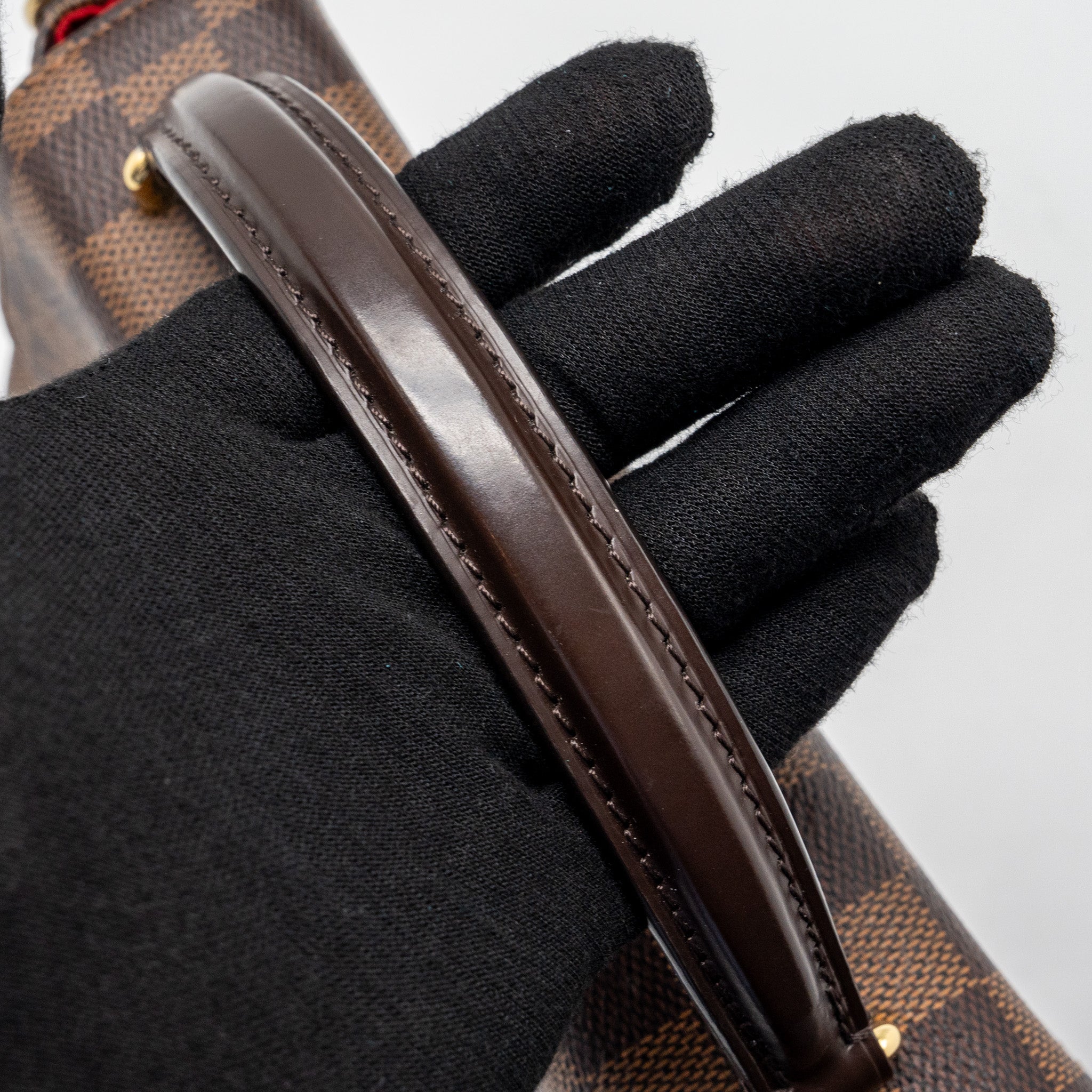 AAA Replica Louis Vuitton LV CROISETTE DAMIER EBENE GHW