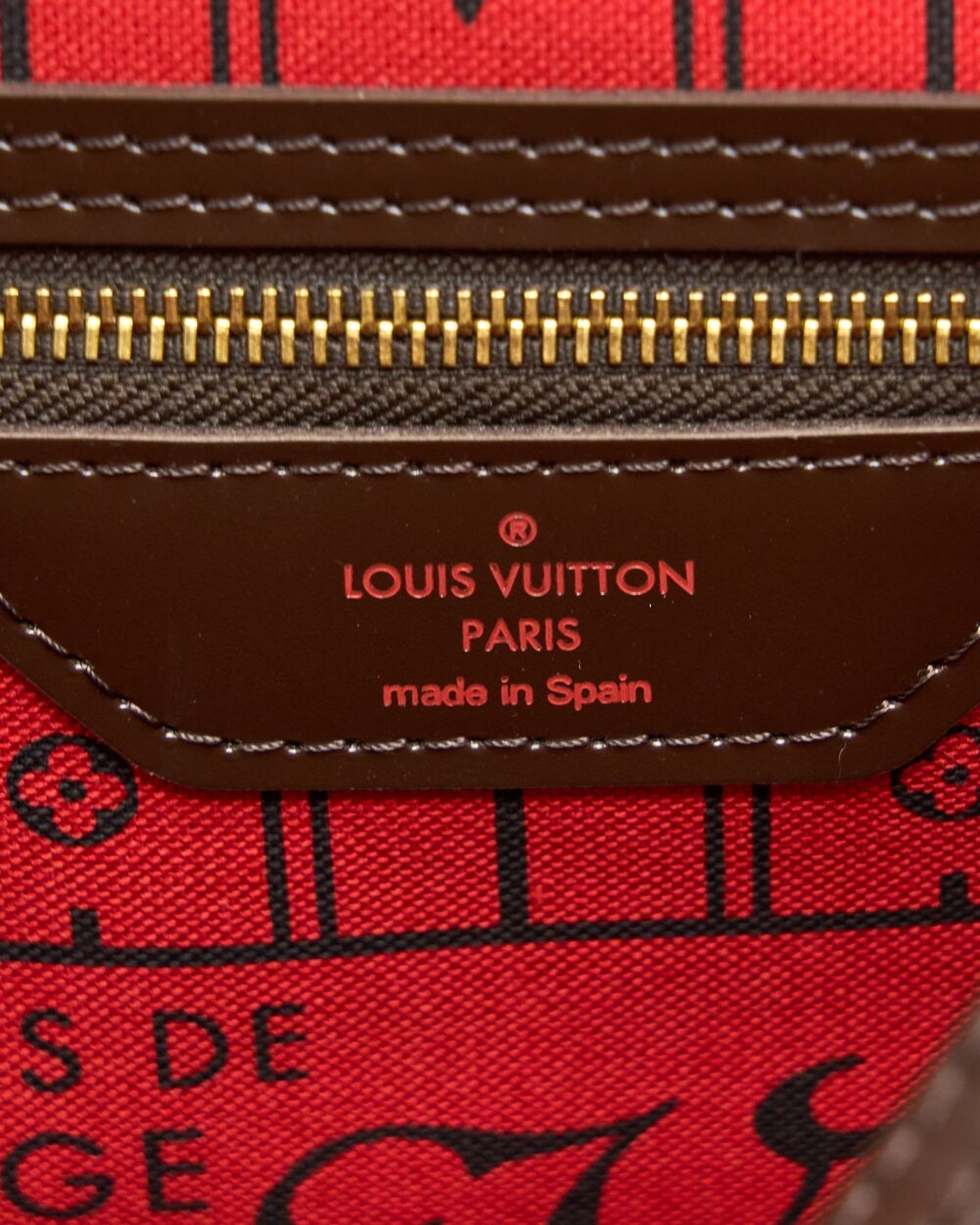 AAA Replica Louis Vuitton LV NEVERFULL MM DAMIER EBENE CANVAS GHW