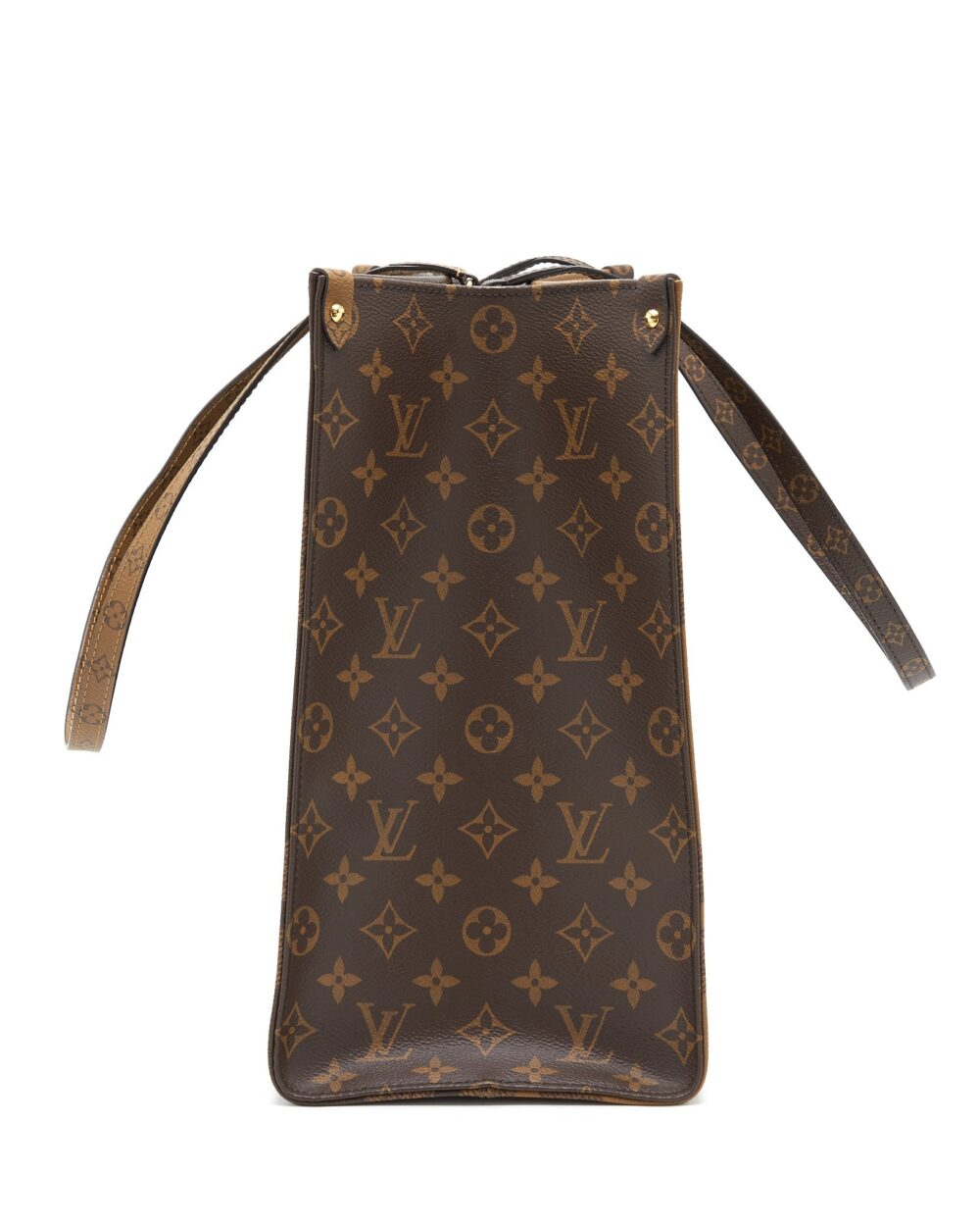 AAA Replica Louis Vuitton LV ON THE GO GM MONOGRAM REVERSE CANVAS GHW