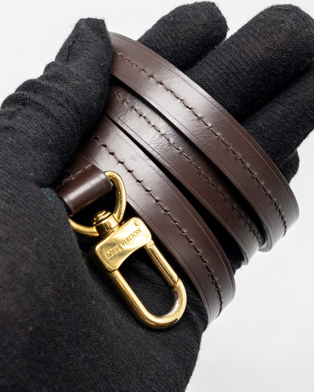 AAA Replica Louis Vuitton LV CROISETTE DAMIER EBENE GHW