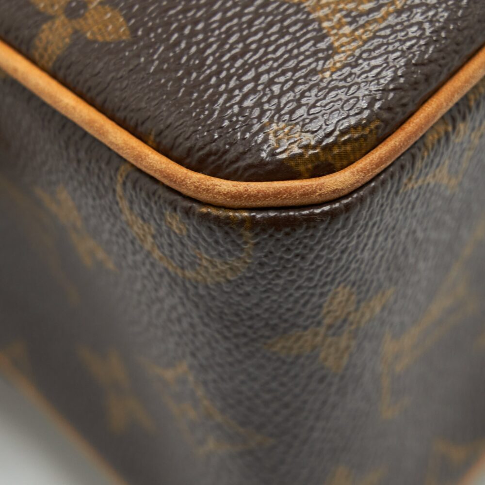 AAA Replica Louis Vuitton LV VINTAGE MONOGRAM SHOULDER BAG GHW