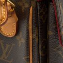 AAA Replica Louis Vuitton LV VINTAGE MONOGRAM SHOULDER BAG GHW