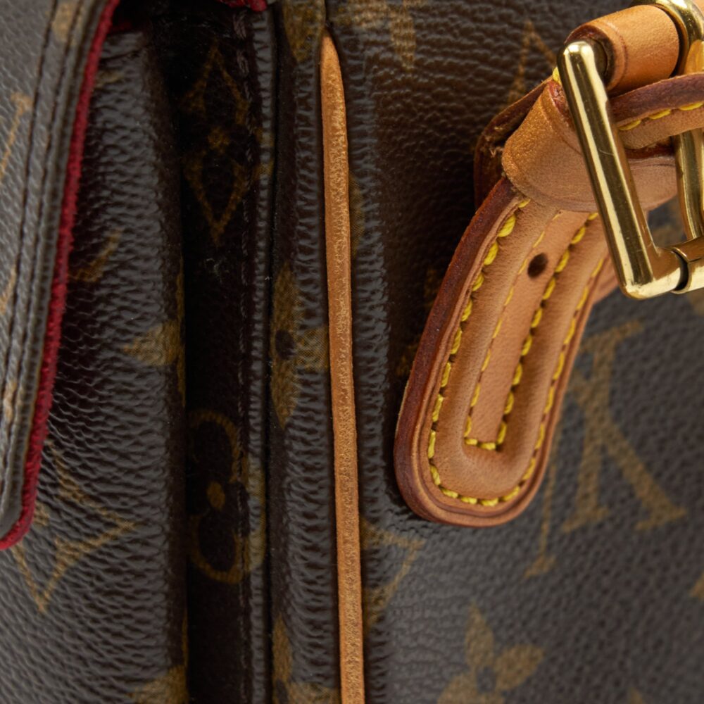 AAA Replica Louis Vuitton LV VINTAGE MONOGRAM SHOULDER BAG GHW