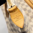 AAA Replica Louis Vuitton LV SALEYA MM DAMIER AZUR CANVAS GHW