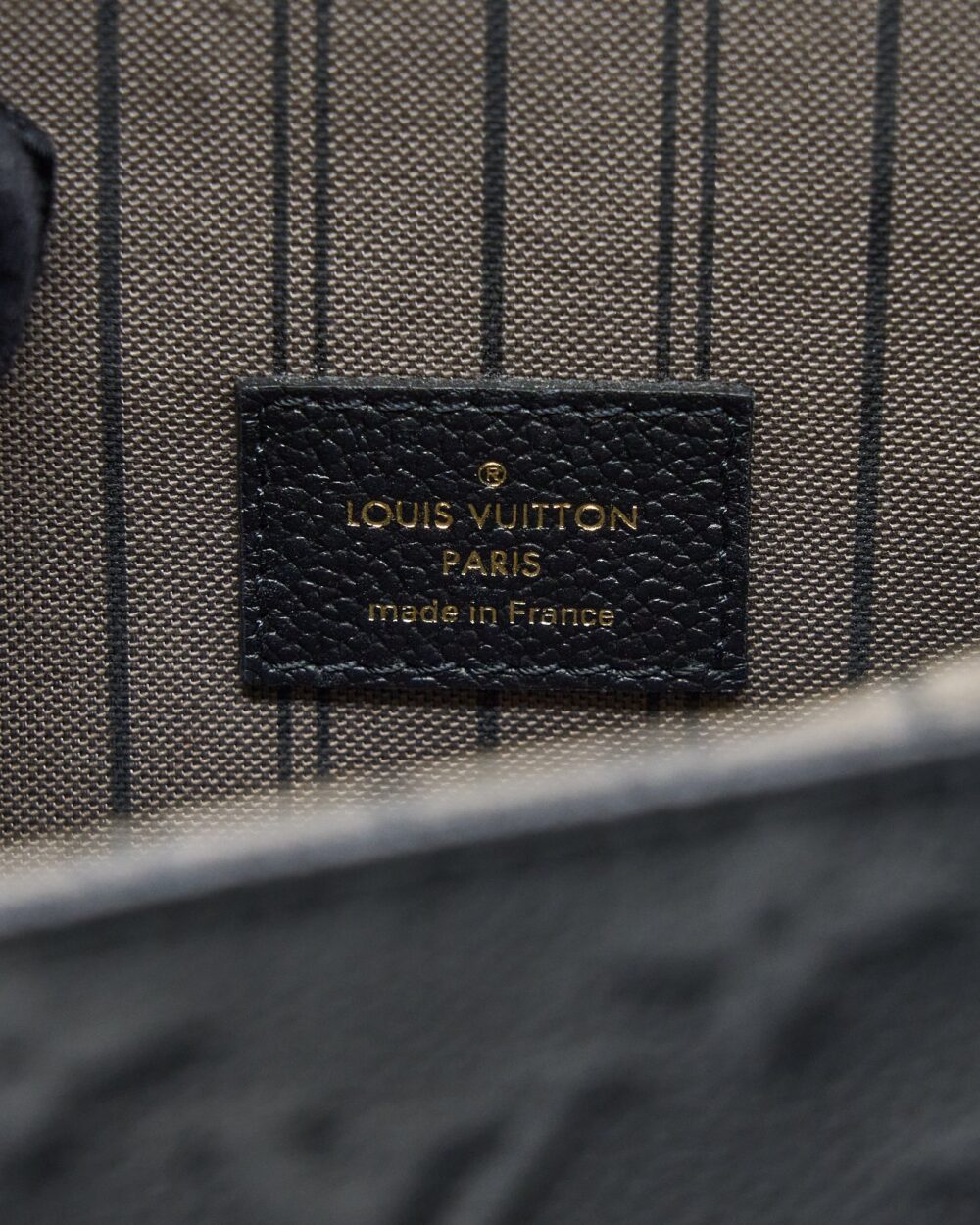 AAA Replica Louis Vuitton LV POCHETTE MÉTIS MONOGRAM EMPREINTE BLACK GHW